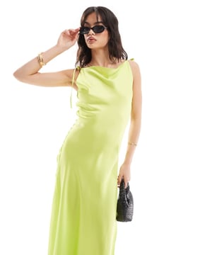 Dresses by Vero Moda Your basket called, it wants this Cowl neck Tie straps Seam detail Regular fitSold By: Asos
