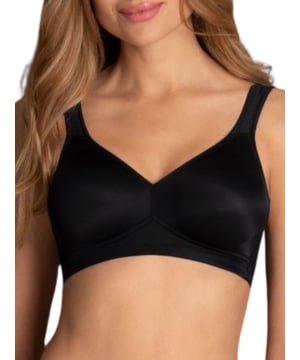 Rosa Faia Twin Moulded Soft Bra. Non-wired soft cup bra with full coverage moulded cups, double layer cup construction and soft microfibre material. This product is recommended for hand wash only.