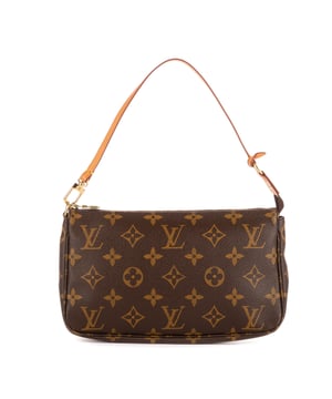 Louis Vuitton Tassen Accessory Pouch  Buidel in de Bruin Gecoat canvas in de Gouden Messing  hardware. Het product is in In Uitstekende Staat (A).
  Afmetingen: 21x12x4 cm 
  Inclusief accessoires: None
      
  BrandCo Paris vindt zeldzame artikelen in de beste staat voor ongelooflijke prijzen. Het is de moeite waard om geduldig te zijn! Koop met vertrouwen: alle artikelen van BrandCo Paris worden zorgvuldig geselecteerd en geverifieerd door ons team van experts.

  Alle artikelen worden geleverd met een certificaat van echtheid en verpakt door BrandCo Paris.

  Classificatietabel voor de conditie van het artikel:

  N (als nieuw)
  AA (perfecte staat)
  A (uitstekende staat)
  AB (zeer goede staat)
  B (goede/redelijke staat)