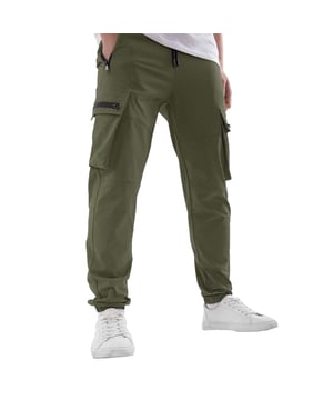 Featuring the Soul Star Men's Regular Fit Cargo Trousers, an ideal combination of design, comfort, and usefulness. These combat trousers, made from tough materials, are built to resist the demands of everyday wear and adventures in the outdoors. With a regular fit, they create a comfortable and relaxed form that is ideal for all body types.

The various pockets provide plenty of storage for your belongings, making these trousers suitable for business, informal outings, and outdoor sports. Whether you're trekking, working, or having a casual day out, the Soul Star Cargo Trousers keep you trendy and ready for anything.