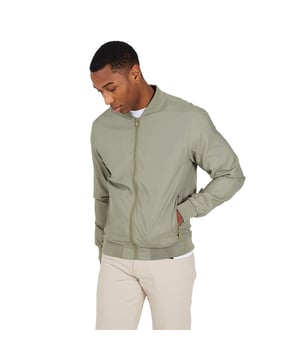Part of the men's transitional month wardrobe essentials is the bomber jacket, and these Brave Soul Sanjay Black Bomber jackets are especially for spring, summer, or autumn style and warm enough for the UK weather. Features include a normal fit, full zip fastening, secure pockets, ribbed cuffs, long sleeves, a collar, and a hem. It is made from 100% polyester fabric, which makes it light, durable, water-repellent, soft, skin-friendly and easy to wash. Perfect for casual wear, you're also covered for work, outdoors, hiking, tracking, camping, walking, cycling, climbing, trekking, hunting, fishing, running, etc. This bomber jacket is versatile, goes well with all your other clothes, and can be pulled off easily by almost any man