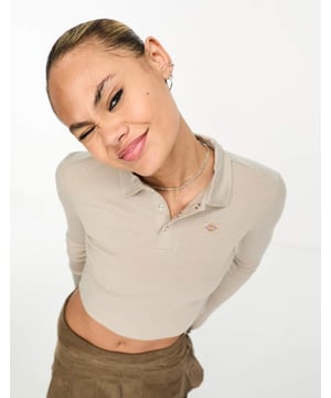 Tops by Dickies Your new go-to Polo collar Partial press-stud placket Long sleeves Regular fitSold By: Asos