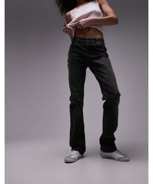 Jeans by Topshop Welcome to the next phase of Topshop Flared slim fit Regular rise Belt loops Five pocketsSold By: Asos