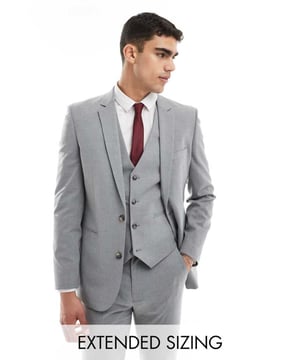 Suits by ASOS DESIGN Business class Notch lapels Padded shoulders Two-button fastening Pocket details Skinny fitSold By: Asos