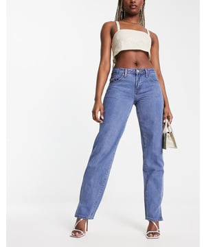 Jeans by Missyempire The denim of your dreams Regular fit Low rise Belt loops Five pockets Split hemSold By: Asos