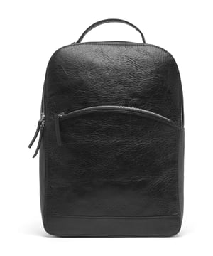 Real leather rucksack from Bolongaro Trevor, with exterior pocketing and spacious interior. Complete with top handle and adjustable straps, this bag is suitable for any occasion.
Dimensions 11cm x 27cm x 38cm.