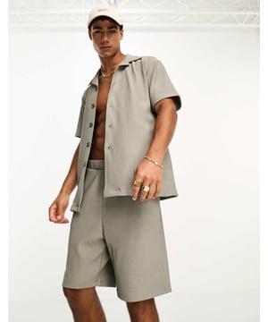 Shirts by Selected Homme Part of a co-ord set Shorts sold separately Revere collar Button placket Short sleeves Regular fitSold By: Asos