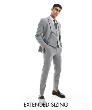 Trousers & Chinos by ASOS DESIGN Business class Plain design Belt loops Functional pockets Slim fitSold By: Asos