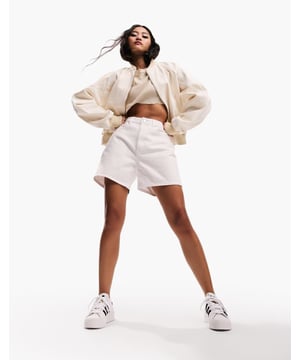 Shorts by ASOS DESIGN Take the short cut High rise Belt loops Five pockets Dad fitSold By: Asos