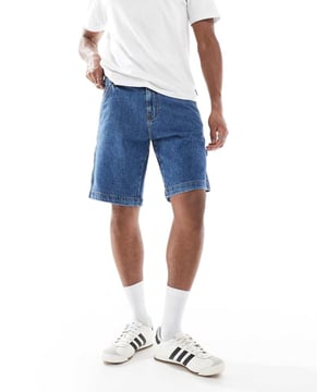 Shorts by Denim Project Transitional style, perfected Regular rise Belt loops Functional pockets Utility loop Regular fitSold By: Asos