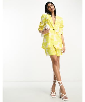 Shorts by ASOS DESIGN Summer, styled High rise Button fly Side pockets Oversized fitSold By: Asos