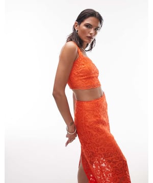 Tops by Topshop Welcome to the next phase of Topshop Skirt sold separately Square neck Fixed straps Cropped length Regular fitSold By: Asos