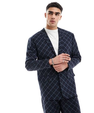 Suits by ASOS DESIGN Suits you Notch lapels Single-breasted style Two-button fastening Pocket details Relaxed fitSold By: Asos
