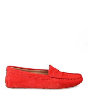 Eve Driver-S in suede - made in Italy - high quality Italian leather - soft and comfortable casual style