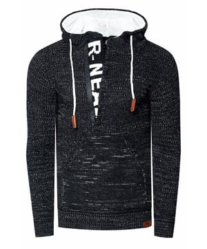 Rusty Neal Herren Strick-Pullover
 
Passform: Slim Fit
Material: 70% Polyacryl, 30% Baumwolle
Gewicht: 500 gr
Herstellungsland: Türkei
Webart: Grobstrick
Kragenform: Kapuze
 
ZUFRIEDENHEITSGARANTIE: Bei uns kaufen Sie ohne Risiko, da wir unbegründete Rückgaben akzeptieren und zeitlich die Rückzahlung Erstatten. Unsere Firmenphilosophie lautet nach wie vor: "Der Kunde ist König" unser Anliegen ist es zu jeder Zeit den bestmöglichen Service zu bieten mit Firmensitz: Deutschland
HERSTELLUNG/PRODUKTION: Als Gründer wie auch Hersteller, Designen und Produzieren wir unsere Produkte als Familienunternehmen von A-Z autonom, daher können wir Qualität garantieren wie auch ein optimales Preis-Leistungs-Verhältnis. Hergestellt unter fairen Arbeitsbedingungen mit hochwertigen Materialien welche schonend verarbeitet wurden (kein Chemiegeruch). Zeitloses Design aus dem Herkunftsland: Türkei
PASSFORM: Angefertigt aus qualitativ hochwertiger wie auch anschmiegsamer Baumwollmischung, garantiert dieser Pullover einen absolut bequemen Sitz mit Wohlfühlfaktor. Unser Model trägt bei einer Körpergröße von 1,85 m und einem Gewicht über 80 kg die Größe: M (Medium). An den Europäischen Markt angepasst bieten wir diesen Pullover in folgender Passform an: Slim Fit
ANLASS: Für die kalte Jahreszeit ist dieser Strickpullover sehr warm und bequem zu tragen, KEIN KRATZEN durch hochwertige Materialien und Verarbeitung, das zeitlose und doch Moderne Design garantiert einen Stilvollen Auftritt, ob im Büro oder Business Meetings wie auch Casual am Nachmittag oder als toller Akzent auf Partys oder anderen Veranstaltungen.
MASCHINENWÄSCHE: Durch die hochwertige Verarbeitung der Materialien treten nach der Wäsche keine Farbverluste auf, auch das Einlaufen des Pullovers ist kein Thema mehr! Qualität die sich auch nach unzähligen Waschgängen gewaschen hat!
 