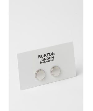 Circular design with textured silver detailing around the edge
        Smooth central face for a refined finish
        Secure T-bar fastening for easy application
        Classic metallic finish that complements any formal shirt
        Subtle yet distinctive accessory to complete your smart ensemble
    
    These sophisticated circle cufflinks add a touch of distinction to any formal outfit. The elegant silver detailing creates a subtle texture that catches the light without being overstated. Perfect for completing your suit for important meetings, weddings or evening events where attention to detail matters. Pair with a crisp white or light blue shirt to showcase the metallic finish, or match with a darker shirt for a striking contrast. These versatile accessories work brilliantly with both French cuff and double cuff shirts, allowing you to customise your look for various occasions. A staple for the modern gentleman who appreciates classic styling with contemporary appeal - these cufflinks strike the perfect balance between traditional formality and understated style that Burton is known for.