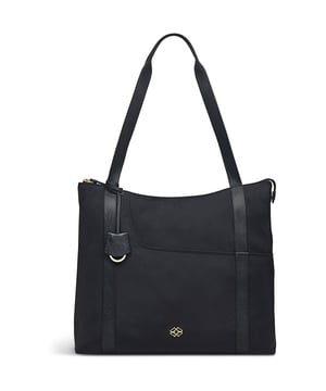 Bolso de mano Radley 24/7 negro para mujer, fabricado en poliéster. Incluye cierre magnético, cremallera superior, logo Radley, correa de hombro ajustable y medidas: 24 cm de alto x 30 cm de ancho x 9 cm de profundidad.
