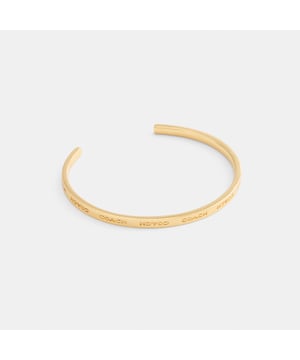 Coach Thin Cuff Bracelet,  Length: 6.00 cm,  Height: 5.50 cm