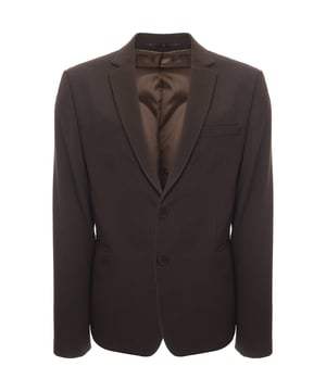 The Bolongaro Trevor wedding super skinny suit jacket in brown is a sleek and stylish choice for formal occasions. Made from a blend of 98% polyester and 2% elastane, it offers a lightweight feel with a bit of stretch for added comfort. The jacket features notch lapels, padded shoulders, and a button fastening, giving it a sharp and tailored look. It also includes functional pockets and a center vent at the back for ease of movement. Designed in East London, Bolongaro Trevor?s collections are inspired by British subcultures, adding a unique touch to their pieces. This jacket is perfect for those who want to make a statement at formal events.