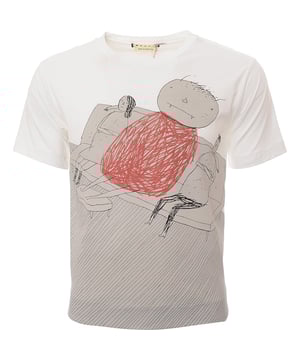 Marni Womens Short Sleeve T-Shirts In White