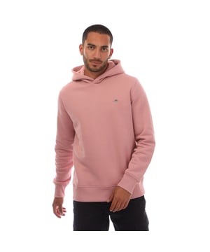 Crafted from a soft cotton blend  this GANT hoodie is designed for a regular fit. A simple yet modern design  it features ribbed detailing and GANT's iconic shield graphic embroidered at the chest. Style with the matching GANT sweatpants for a cozy  coordinated set. By choosing our cotton products  you’re supporting GANT's investment in Better Cotton’s mission. This product is sourced via a system of mass balance and therefore may not contain Better Cotton. Read more on bettercotton.org-massbalance