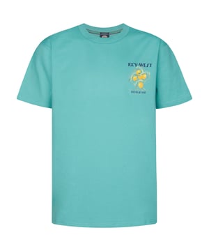 Dit backprint T-shirt combineert comfort met een stoere uitstraling. Gemaakt van 100% katoen in een heavy jersey kwaliteit, biedt het een zachte maar stevige feel. Dankzij de relaxed fit valt het shirt iets losser, wat zorgt voor een casual en comfortabele look. De opvallende backprint geeft dit T-shirt een trendy twist, perfect om je outfit net wat extra's te geven. Backprint T-shirtRelaxed fitArtwork op de borst en rugHeavy jersey100% katoen