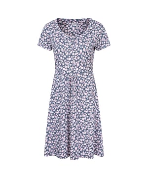 100% Cotton. Fabric: Jersey. Design: Floral, Printed. Fabric Technology: Lightweight. Neckline: Scoop. Sleeve-Type: Short-Sleeved. Length: Mini. 6 UK: 33 in. 8 UK: 34 in. 10 UK: 35 in. 12 UK: 37 in. 14 UK: 39 in. 20 UK: 47 in. 22 UK: 50 in. 24 UK: 52 in. 18 UK: 44 in. 16 UK: 41 in.