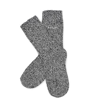 Calcetines Radley grises de punto grueso para mujer, confeccionados en algodón. Presentan punto grueso, logotipo de Radley y talla PNE. Talla 3-8.