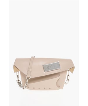 Roze, Verstelbare schouderband, Afneembare schouderband, Gemaakt in Italië, Clutch, Casual, Clipsluiting, Lente-Zomer, LxHxB: 24x13x7cm