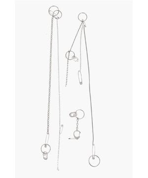DÍA DE LA MUJER, Primavera-Verano, Plata, Aplicaciones, Charms, Hecho en Italia, Metal, Look Festivo, SAN VALENTÍN