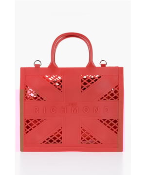 DÍA DE LA MUJER, Primavera-Verano, Rojo, Color liso, Logotipo, Bolso de mano, Doble asa, Bandolera regulable, Bandolera extraíble, Bolso de hombro, SAN VALENTÍN, 34,5x28x15cm