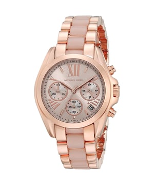 Michael Kors MK6066 - Damenuhr Quarz aus Edelstahl• Material: Edelstahl• Glas: Mineral• Armband: Edelstahl - Harz• Farbe: Pink• Wasserbeständigkeit: 50 m (5 ATM)• Gehäusegröße: 36 mm