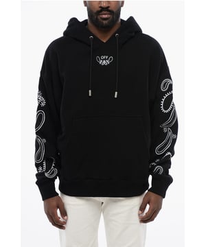 Moeiteloos cool, Zwart, Contrasterende streep, Lange mouwen, Logo, Capuchon, Gemaakt in Portugal, Lente-Zomer, Borduurwerk