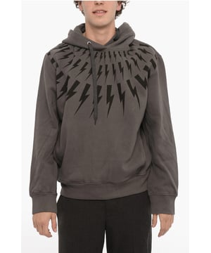 Frescor sin esfuerzo, Otoño-Invierno, Origen preferencial UE (FTA/TCA), Gris, Capucha, Manga larga, Estampado, 2 bolsillos, Logotipo, Hecho en Portugal, REGALO DE NAVIDAD, SAN VALENTÍN, Ajuste cómodo