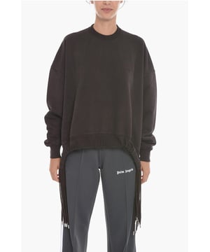 STREET CHIC, Otoño-Invierno, Marrón, Cuello redondo, Logotipo, Bordado, Manga larga, Cepillado, Hecho en Portugal, REGALO DE NAVIDAD, SAN VALENTÍN, MATIZES TIERRA