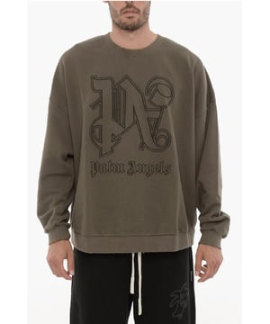 Primavera-Verano, Verde Militar, Mangas largas, Bordado, Logotipo, Hecho en Italia, SAN VALENTÍN, MATIZES TIERRA