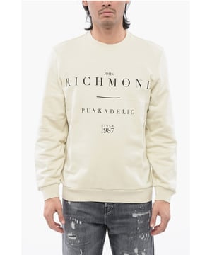 Frühling-Sommer, Lange Ärmel, Druck, Logo, Gebürstet, Elastische Taille, ST VALENTINE