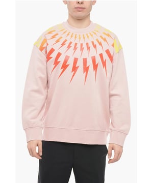 Lange mouwen, Geborsteld, Logo, Elastische tailleband, Met elastische onderkant, Lentekleuren, Roze, Print, Lange mouwen, Gemaakt in Portugal, Lente-Zomer, ST VALENTIJN