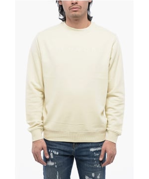 Frühling-Sommer, Gebürstet, Beige, Lange Ärmel, Aufdruck, Logo, ST VALENTINE, EARTH NUANCES