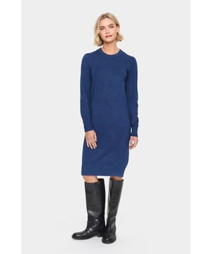 Regular fit,Boven de knie,Lange mouwen  Fijne was 30°, niet bleken, niet in de droger drogen, Liggend laten drogen., koud strijken max. 110° C, Chemisch laten reinigen.  80% Viscose,20% Polyamide
