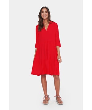 Casual fit,Knie  Fijne was 30°, niet bleken, niet in de droger drogen, Druipnat ophangen in de schaduw, koud strijken max. 110° C, Droogreiniging  100% Viscose (LENZING™ ECOVERO™)