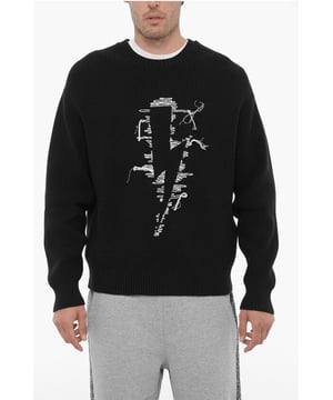Otoño-Invierno, Negro, Bordado, Logotipo, Manga larga, Cuello redondo, REGALO DE NAVIDAD, SAN VALENTÍN