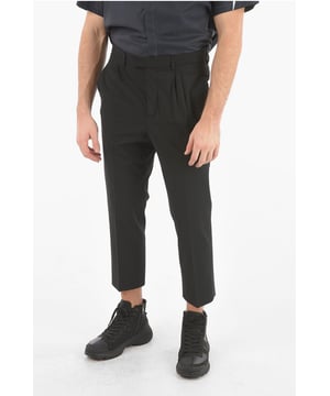 Primavera-Verano, Negro, 4 bolsillos, Hecho en Portugal, Trabillas para cinturón, Cintura baja, SAN VALENTÍN, Look festivo, Holgado, Tiro bajo