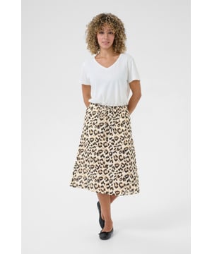 A-shape,Elastische taille,Onder de knie  Fijne was 30°, niet bleken, niet in de droger drogen, Druipnat ophangen in de schaduw, koud strijken max. 110° C, Droogreiniging  100% Linnen