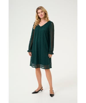Kim,A-shape,Über Knielänge,Lange Ärmel  40° waschbar, Nicht bleichen, Nicht im Trockner trocknen, Tropnass aufhängen im Schatten, Kalt bügeln max. 110° C, Trockenreinigung  100% Polyester
