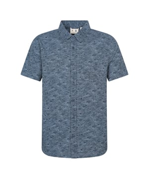 100% Cotton. Fabric: Soft Touch. Design: Illustration, Printed. Sleeve-Type: Short-Sleeved. Neckline: Turn Down Collar. Fabric Technology: Breathable, Lightweight. Branded Neck Label. S: 37 in. M: 40 in. L: 43 in. XL: 46 in. XXL: 49 in. 3XL: 53 in.