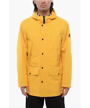 Frühling-Sommer, Gelb, Reißverschluss, Lange Ärmel, Kapuze, Taschen