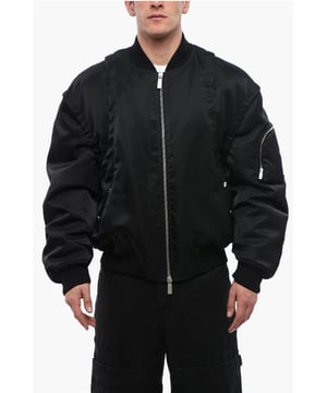 Primavera-Verano, Negro, Botones, Cierre de cremallera, Multibolsillos, Forro acolchado, Mangas largas, Cintura elástica, Bajo elástico, Hecho en Italia, Cierre delantero, Casual, Fresco sin esfuerzo