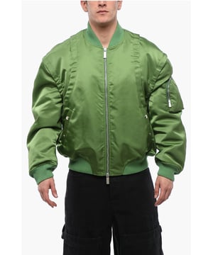 Primavera-Verano, Verde, Botones, Forro acolchado, Mangas largas, Forrado, 2 bolsillos, Cintura elástica, Bajo elástico, Cierre de cremallera, Hecho en Italia, Cierre delantero, Casual, Fresco sin esfuerzo
