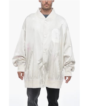 Frescor sin esfuerzo, Primavera-Verano, Blanco, Botones, Cintura elástica, Bajo elástico, Oversize, Mangas largas, Forrado, Hecho en Italia, Logotipo, Efecto vintage, Cierre delantero, Casual, Piezas individuales